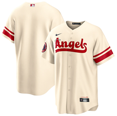 Los Angeles Angels Nike City Connect Replica Team Jersey - Cream