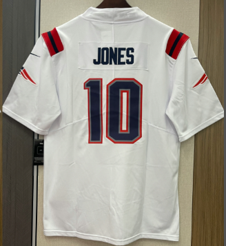 Mac Jones New England Patriots Nike Vapor Limited Jersey - White