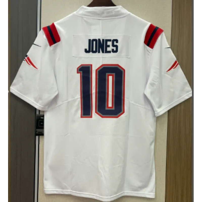 Mac Jones New England Patriots Nike Vapor Limited Jersey - White