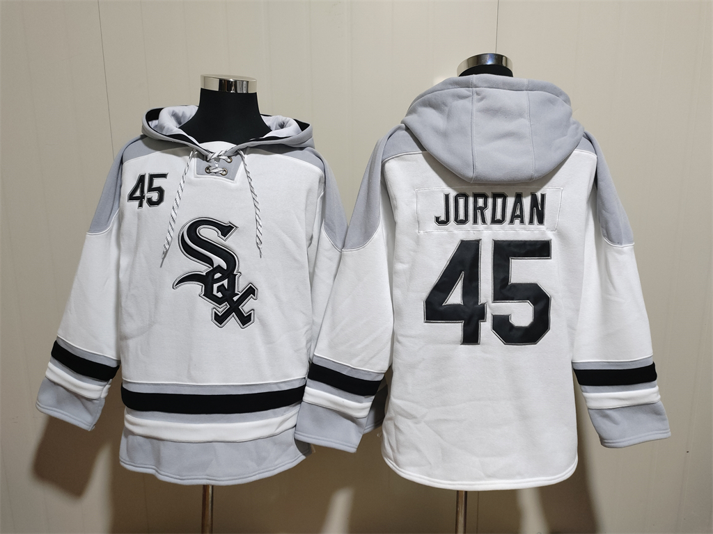 Michael Jeffrey Jordan White Sox Hoodie