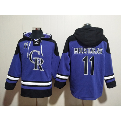 Mike Moustakas Colorado Rockies Hoodie 01