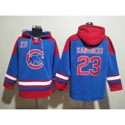 Mitchell Ness Ryne Sandberg Chicago Cubs Hoodie 01