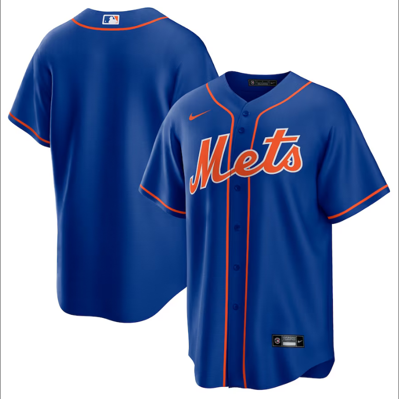 New York Mets Nike Alternate Replica Team Jersey - Royal