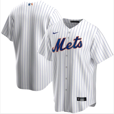 New York Mets Nike Home Replica Player Jersey - White 01