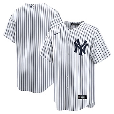 New York Yankees Nike Home Replica Team Jersey - White 01