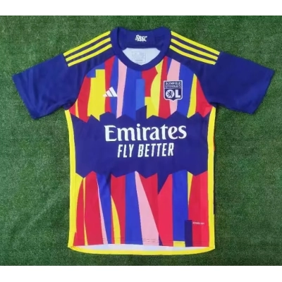 Olympique Lyonnais 23/24 Second Away Soccer Jersey 01