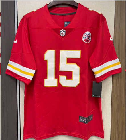 Patrick Mahomes Kansas City Chiefs Nike Super Bowl LVIII Game Jersey - Red