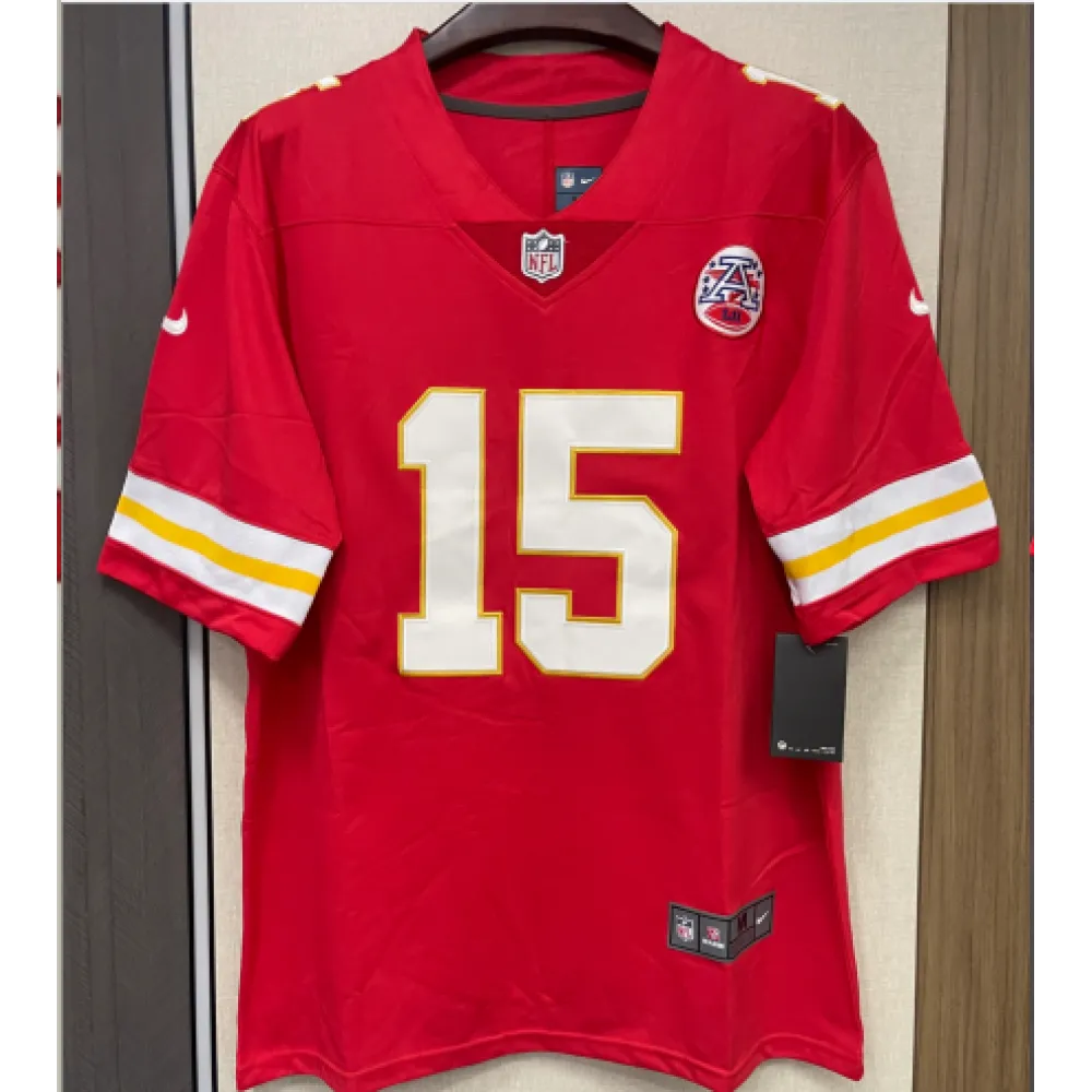 Patrick Mahomes Kansas City Chiefs Nike Super Bowl LVIII Game Jersey - Red