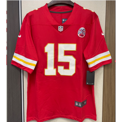 Patrick Mahomes Kansas City Chiefs Nike Super Bowl LVIII Game Jersey - Red 01
