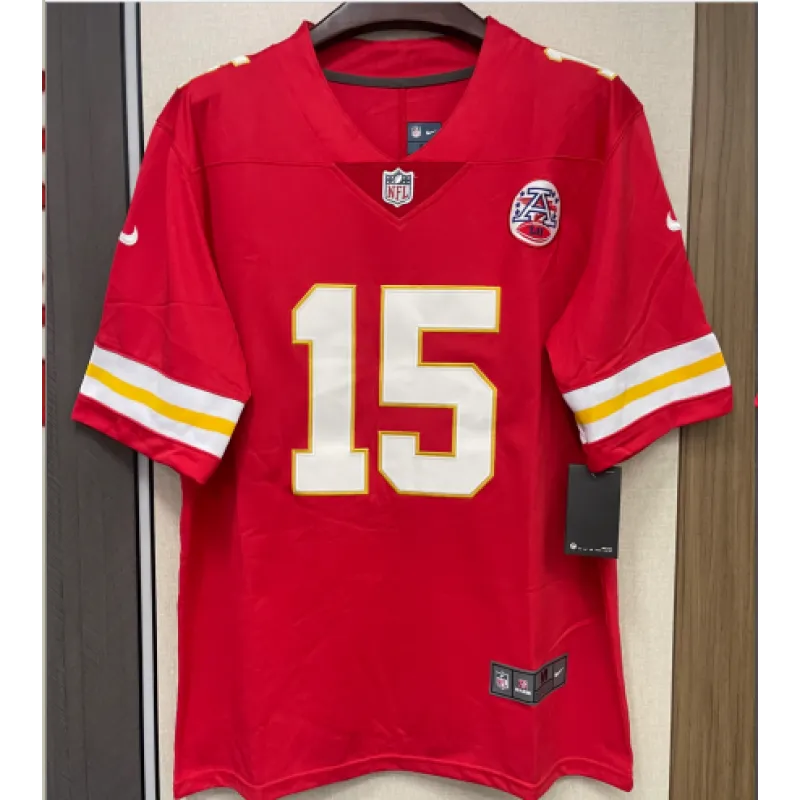 Patrick Mahomes Kansas City Chiefs Nike Super Bowl LVIII Game Jersey - Red