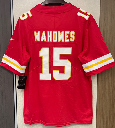 Patrick Mahomes Kansas City Chiefs Nike Super Bowl LVIII Game Jersey - Red