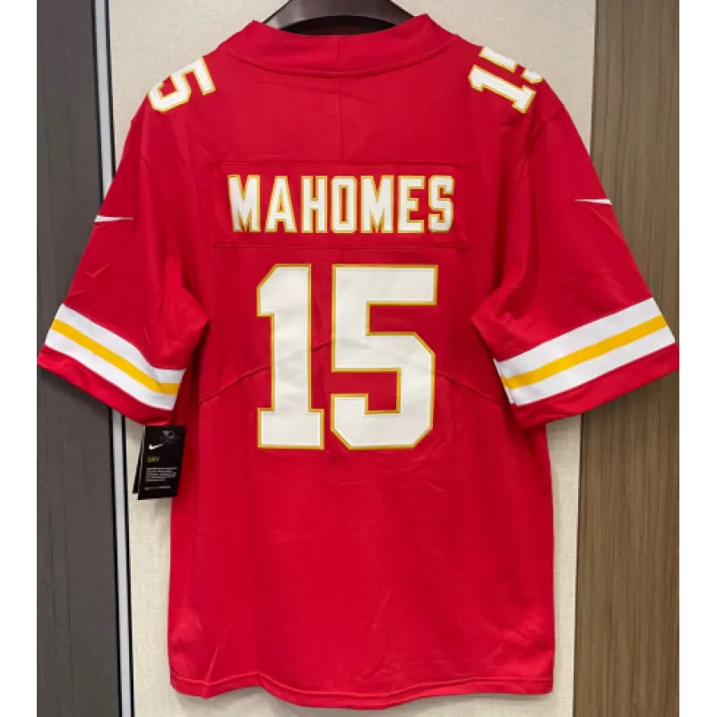 Patrick Mahomes Kansas City Chiefs Nike Super Bowl LVIII Game Jersey - Red