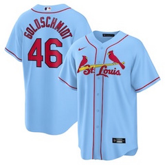 Paul Goldschmidt St. Louis Cardinals Nike Alternate Official Replica Player Jersey - Light Blue