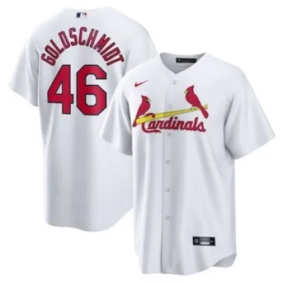 Paul Goldschmidt St. Louis Cardinals Nike Home Replica Team Jersey - White 01