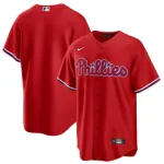Philadelphia Phillies Nike Alternate Replica Team Jersey - Red