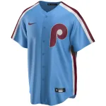 Philadelphia Phillies Stitches Cooperstown Collection Team Jersey - Light Blue