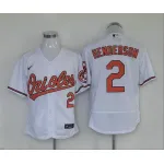 Rickey Henley Henderson Baltimore Orioles Nike Home Limited Player Jersey - White