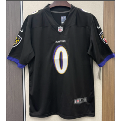 Roquan Smith Baltimore Ravens Nike Game Jersey - Black 01