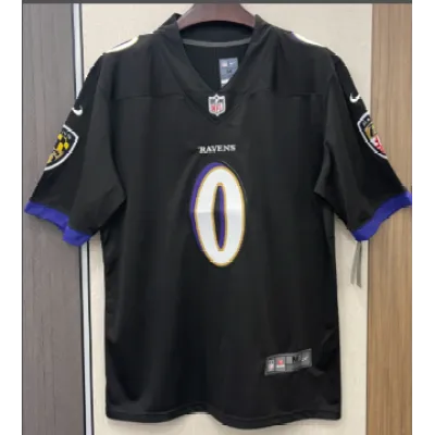Roquan Smith Baltimore Ravens Nike Game Jersey - Black 01