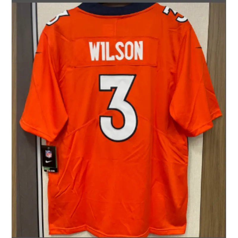 Russell Wilson Denver Broncos Nike Legend Jersey - Orange
