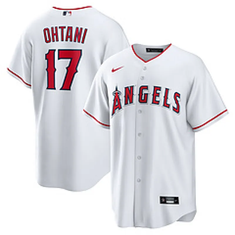 Shohei Ohtani Los Angeles Angels Home Replica Player Name Jersey - White