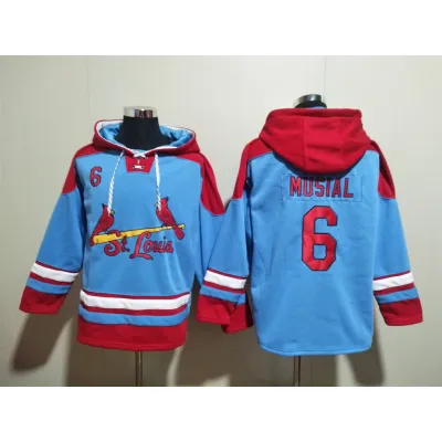 Stan Musial Saint Louis Cardinals Hoodie 01