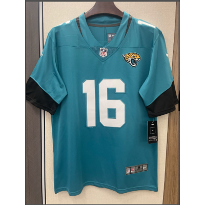 Trevor Lawrence Jacksonville Jaguars Nike Home Game Jersey - Teal 01