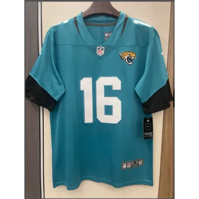 Trevor Lawrence Jacksonville Jaguars Nike Home Game Jersey - Teal 01