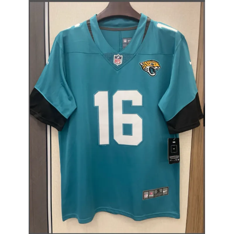 Trevor Lawrence Jacksonville Jaguars Nike Home Game Jersey - Teal