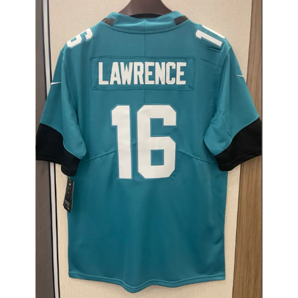 Trevor Lawrence Jacksonville Jaguars Nike Home Game Jersey - Teal