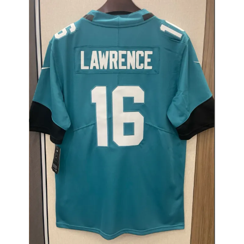 Trevor Lawrence Jacksonville Jaguars Nike Home Game Jersey - Teal