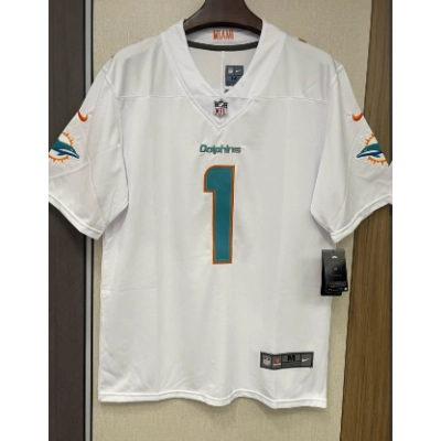 Tua Tagovailoa Miami Dolphins Nike Youth Game Jersey - Aqua 01