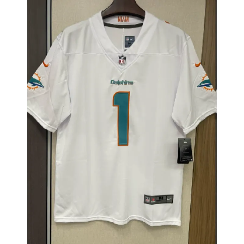 Tua Tagovailoa Miami Dolphins Nike Youth Game Jersey - Aqua