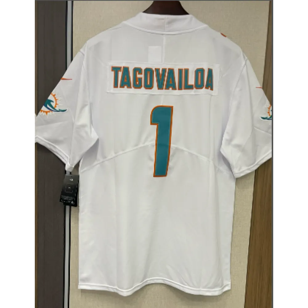 Tua Tagovailoa Miami Dolphins Nike Youth Game Jersey - Aqua