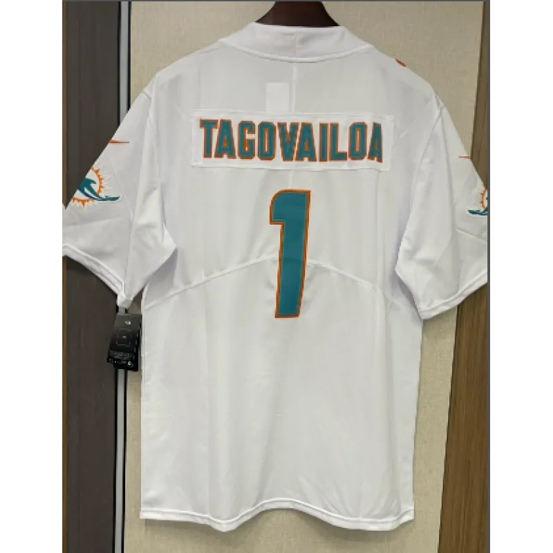 Tua Tagovailoa Miami Dolphins Nike Youth Game Jersey - Aqua