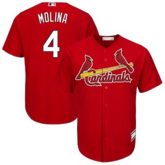 Yadier Molina St. Louis Cardinals Nike Alternate Replica Team Jersey - Red
