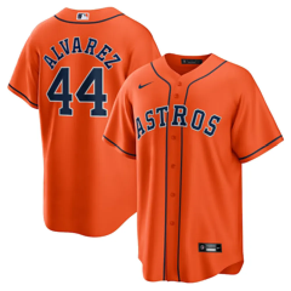 Yordan Alvarez Houston Astros Nike Alternate Replica Player Jersey - Orange
