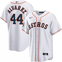 Yordan Alvarez Houston Astros Nike Home Replica Player Jersey - White With Navy