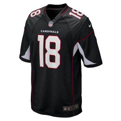 Men's Arizona Cardinals A.J. Green Nike Black Game Jersey 01