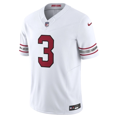 Men's Arizona Cardinals Budda Baker Nike White Vapor F.U.S.E. Limited Jersey 01