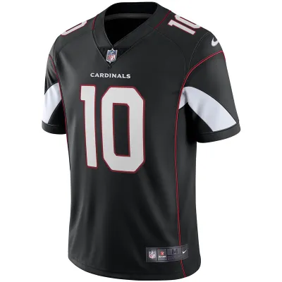  Men's Arizona Cardinals DeAndre Hopkins Nike Black Vapor Limited Jersey 01