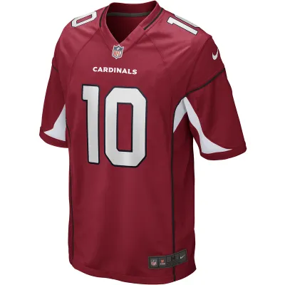 Men's Arizona Cardinals DeAndre Hopkins Nike Cardinal Player Game Jersey 01