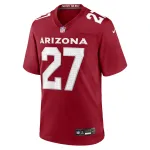 Men's Arizona Cardinals Divaad Wilson Nike Cardinal Team Game Jersey
