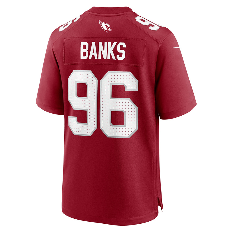 Men's Arizona Cardinals Eric Banks Nike Cardinal Game Jersey