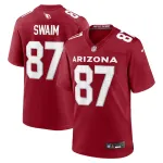 Men's Arizona Cardinals Geoff Swaim Nike Cardinal Team Game Jersey