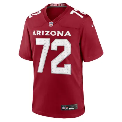Men's Arizona Cardinals Hjalte Froholdt Nike Cardinal Game Player Jersey 01