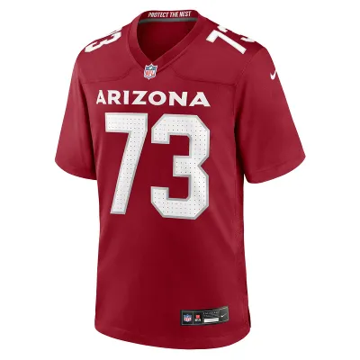 Men's Arizona Cardinals Ilm Manning Nike Cardinal Team Game Jersey 01