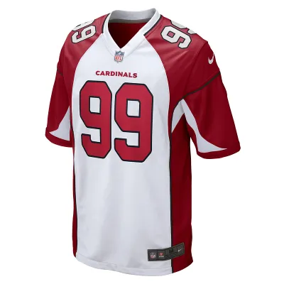 Men's Arizona Cardinals J.J. Watt Nike White Game Jersey 01