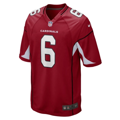 Men's Arizona Cardinals James Conner Nike Cardinal Game Jersey 01