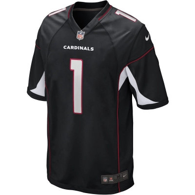 Men's Arizona Cardinals Kyler Murray Nike Black Alternate Game Jersey 01